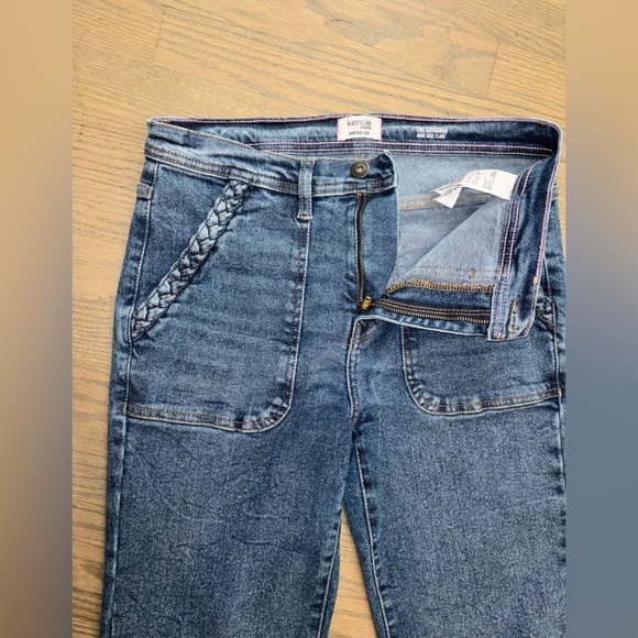 Kensie Savannah High Waist Flare Leg Jeans In Melbourne women’s size 6 28 - Picture 8 of 8